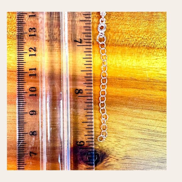 Cat's Eye and Rhinestone Bracelet 14Kt White Gold Plated NWOT Adorably Cute Gift - Picture 6 of 6